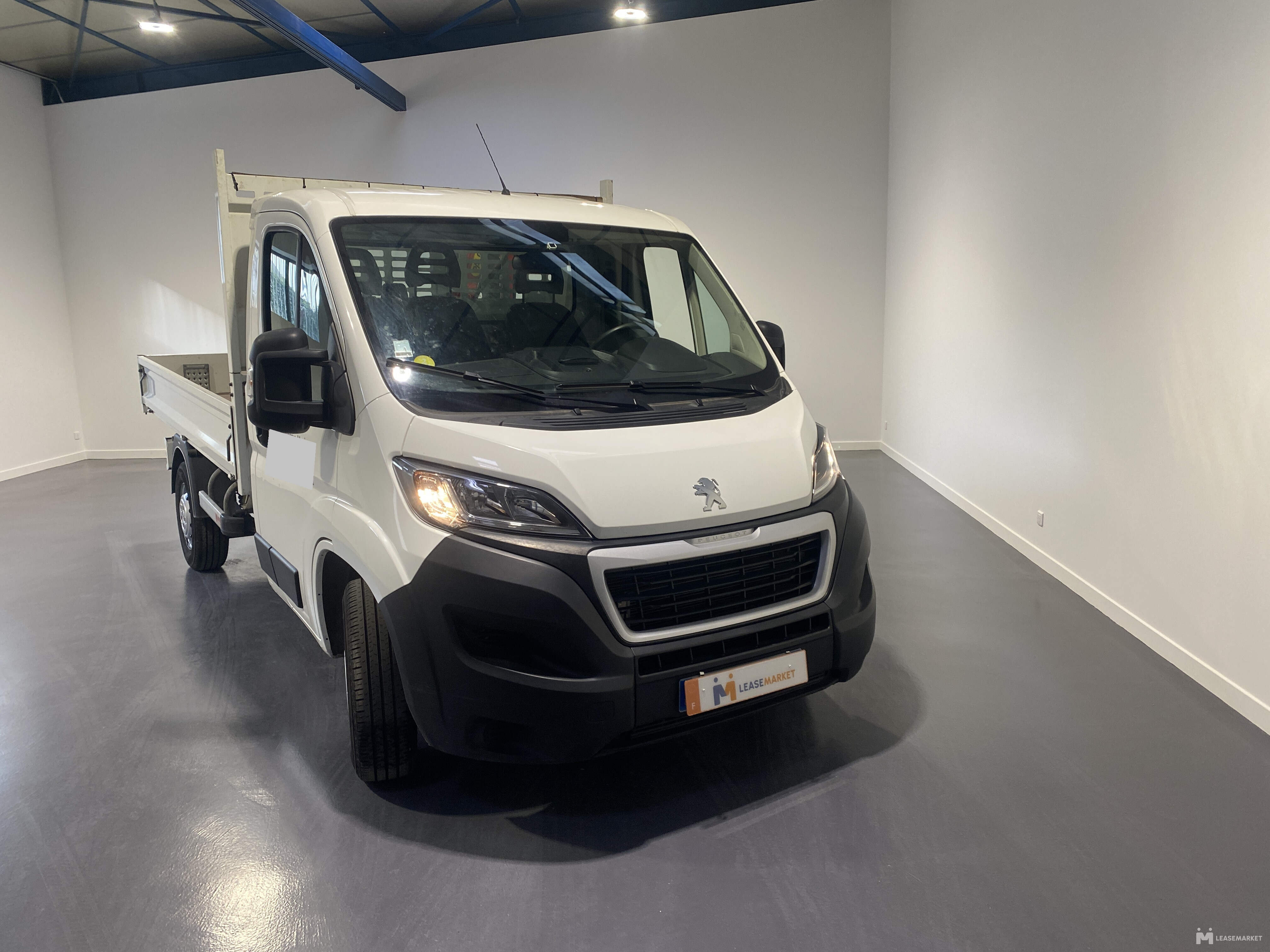 Peugeot Boxer Benne Avec Grue Chassis Simple Cabine L Ch